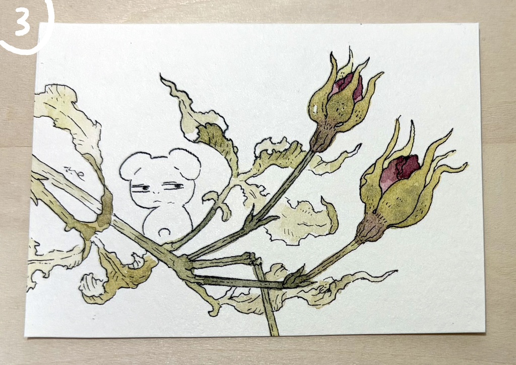 夏のはじまり【ミニ原画】