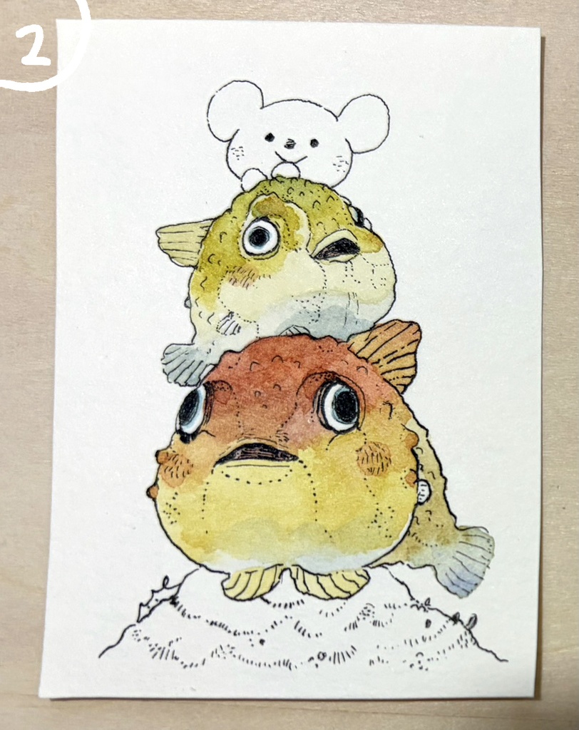 夏のはじまり【ミニ原画】