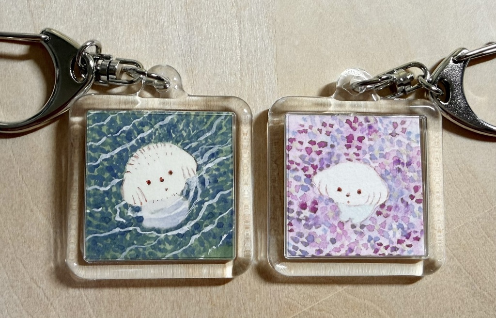 またたきの夢【原画キーホルダー】