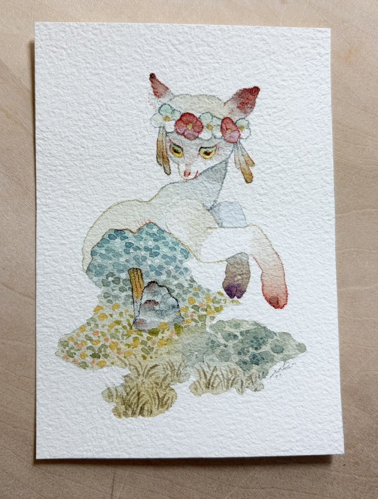 あのこ塚【原画/額なし/写真L判】