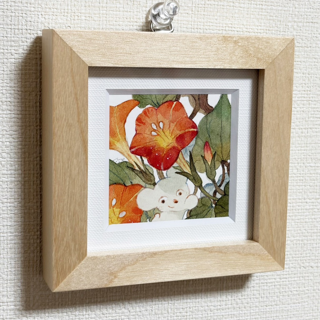 連花火【額装小作品】