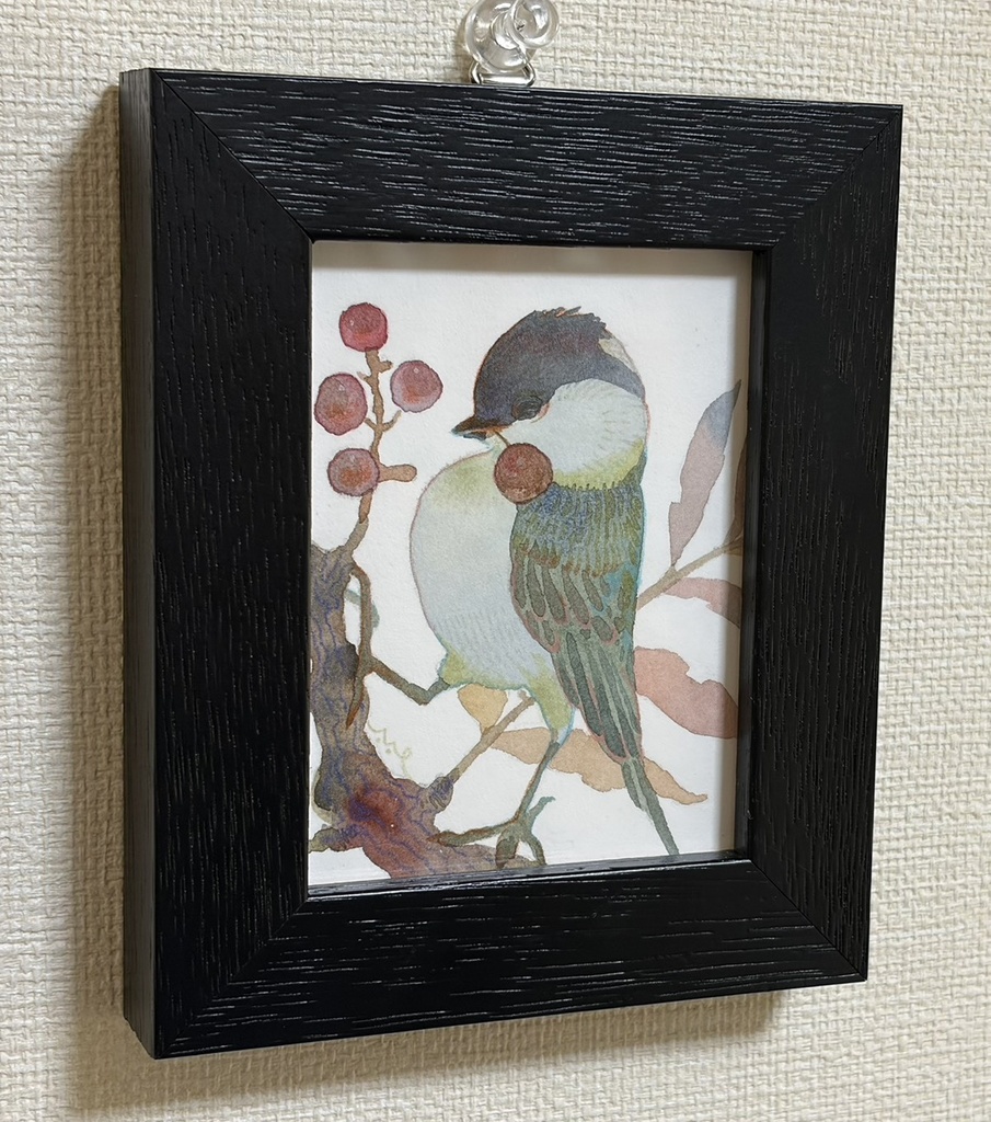 君には見栄を張りたい【額装小作品】