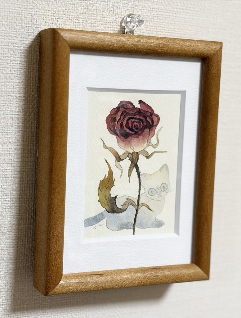 枯れえぬ愛の話【額装小作品】
