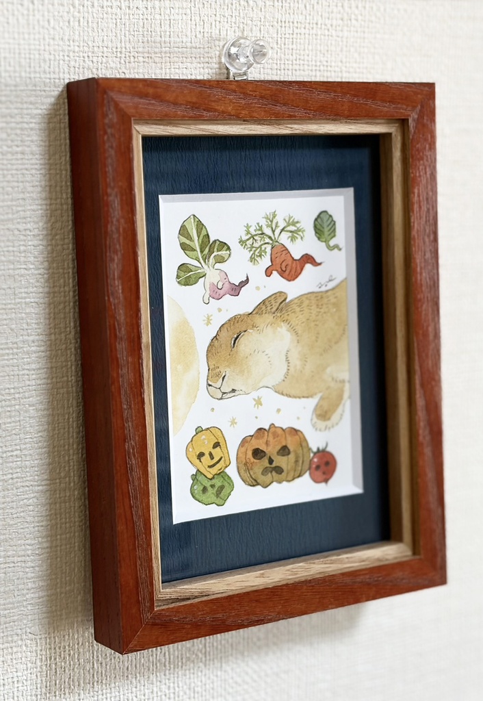 テラーナイト【原画/額装小作品】
