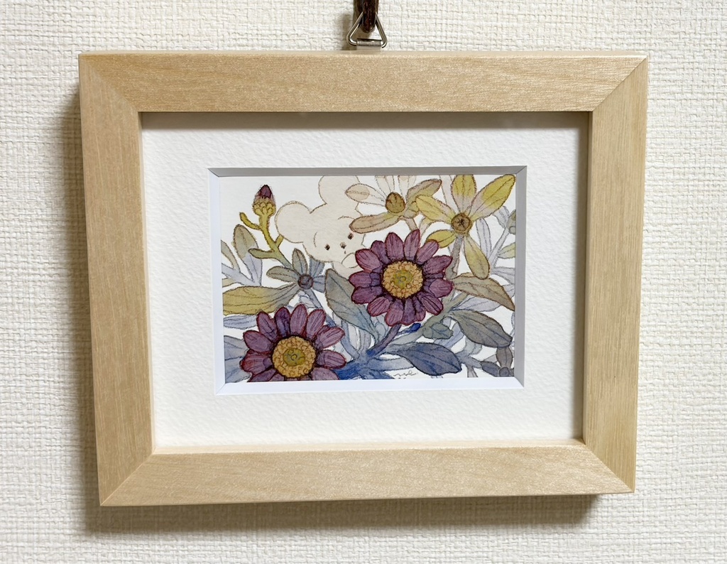 今は野菊のように【原画/額装小作品】