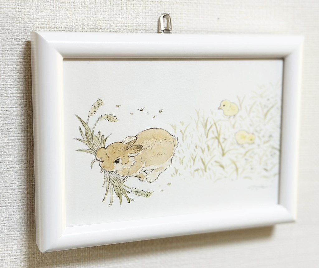 草原の運び手【原画額装小作品】