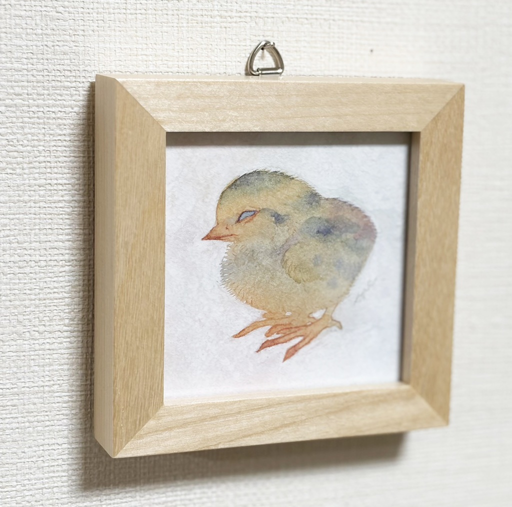 ミルク色のまどろみ【原画額装小作品】
