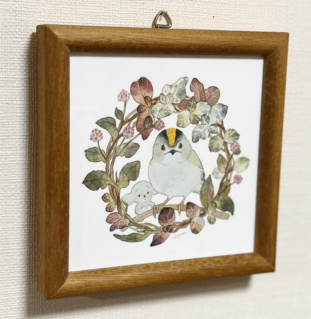 金のティアラ【原画額装小作品】
