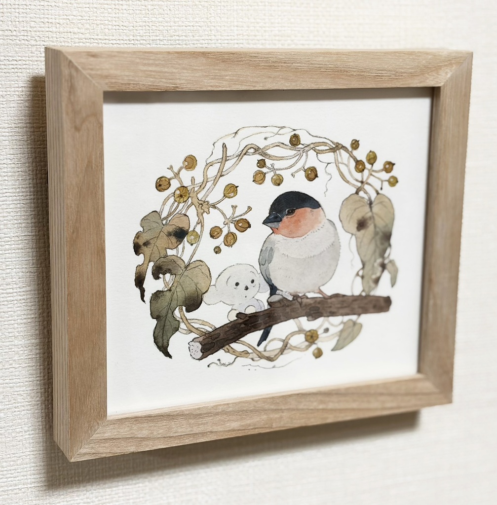 やさしい嘘【原画額装小作品】