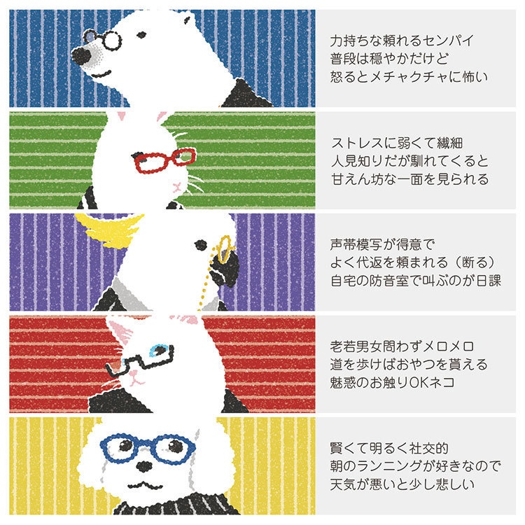 眼鏡アニマル セット