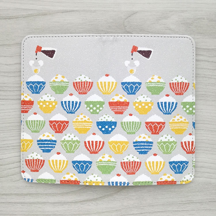 ごはん 手帳型スマホケース