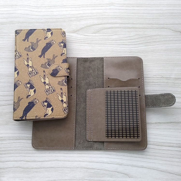 眠り猫BOOKS 手帳型スマホケース