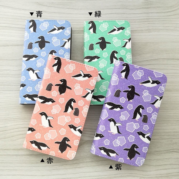 ペンギン 手帳型スマホケース