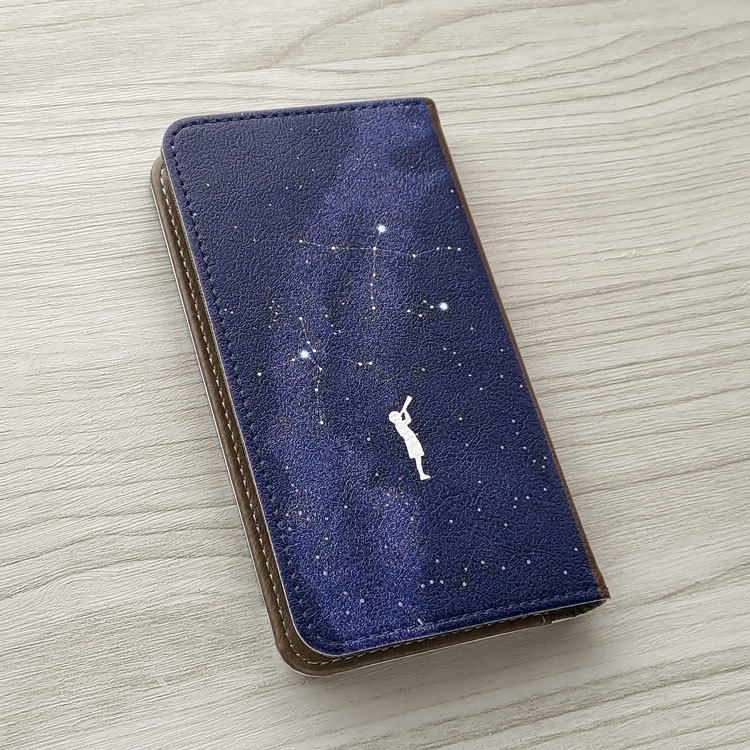 夜空の大三角 手帳型スマホケース