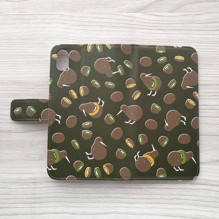 手帳型 iPhone ケース / ベルト付き