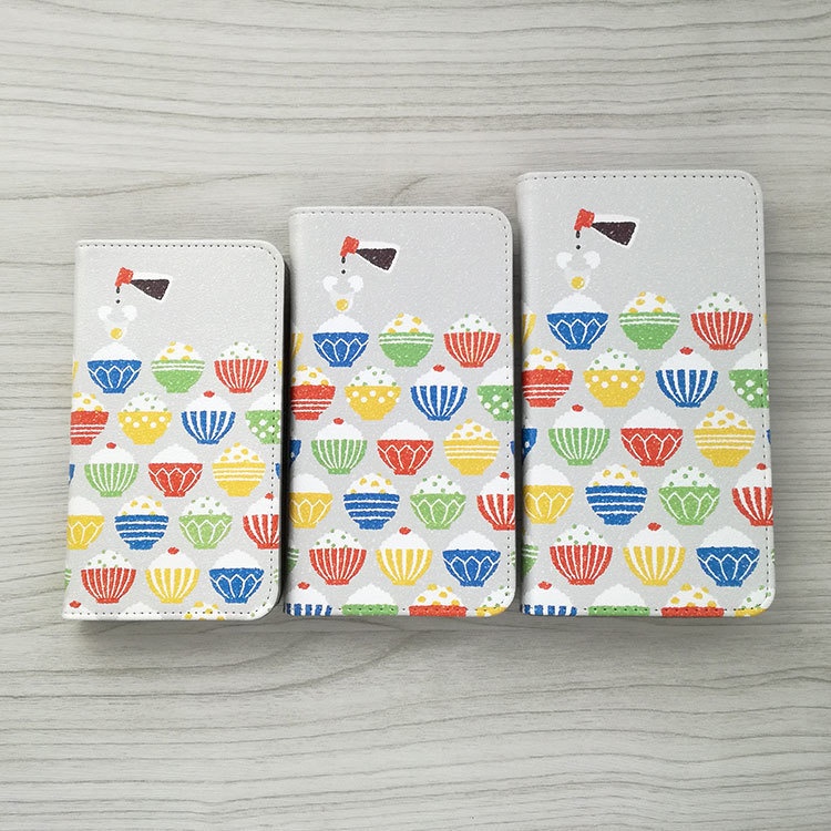 手帳型スマホケース 汎用型スライド撮影