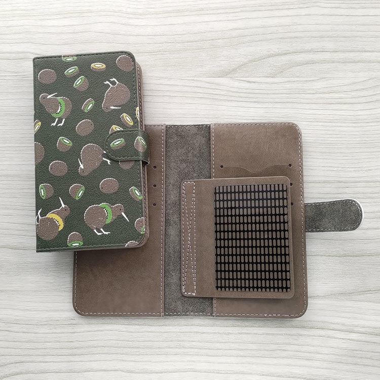 キウイなキーウィ 手帳型スマホケース