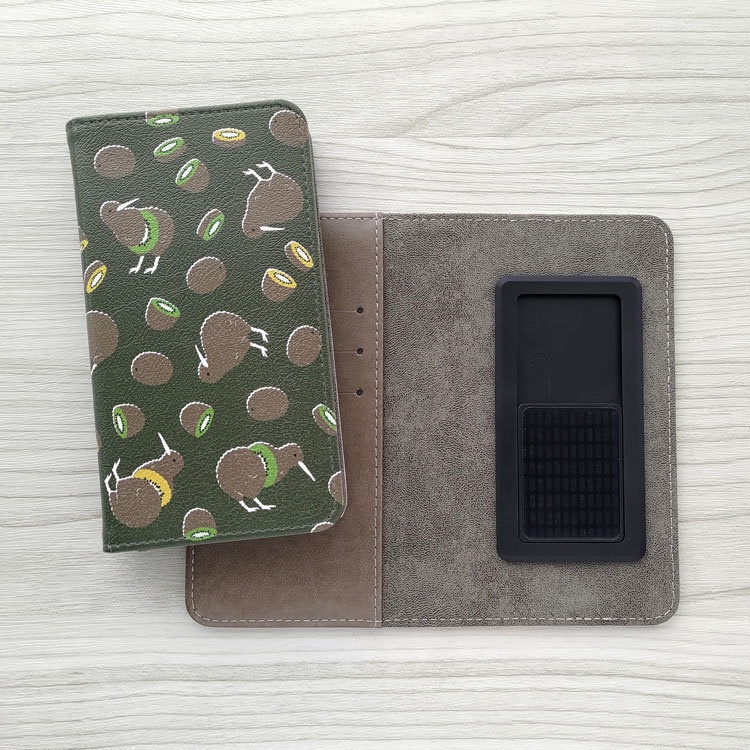 キウイなキーウィ 手帳型スマホケース