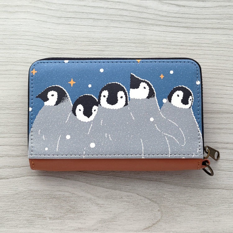 コウテイペンギン雛 クレイシ パス&コインケース