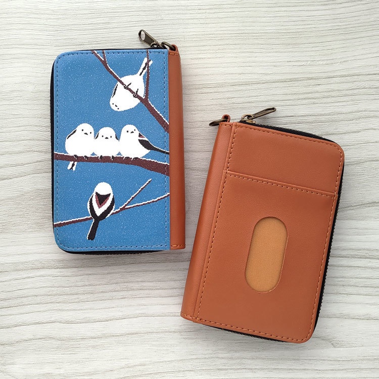 シマエナガ パス&コインケース