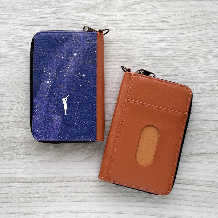 夏の大三角 パス&コインケース