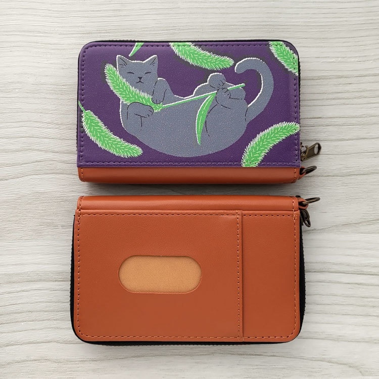 猫じゃらし パス&コインケース