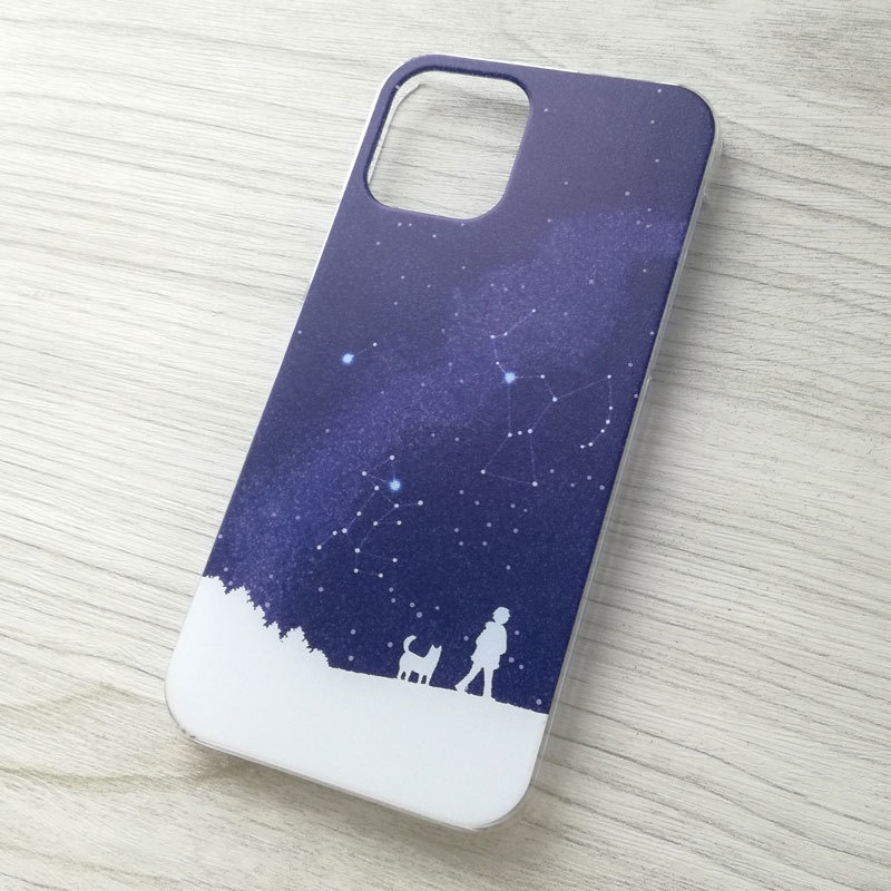 冬の大三角 スマホケース