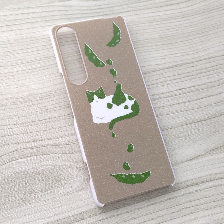 ずんだ猫 スマホケース