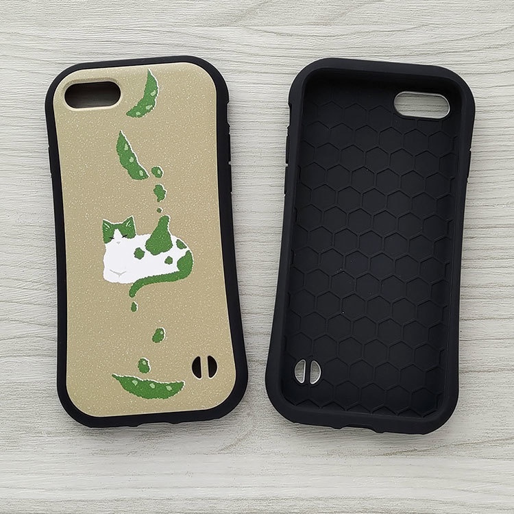 ずんだ猫 スマホケース