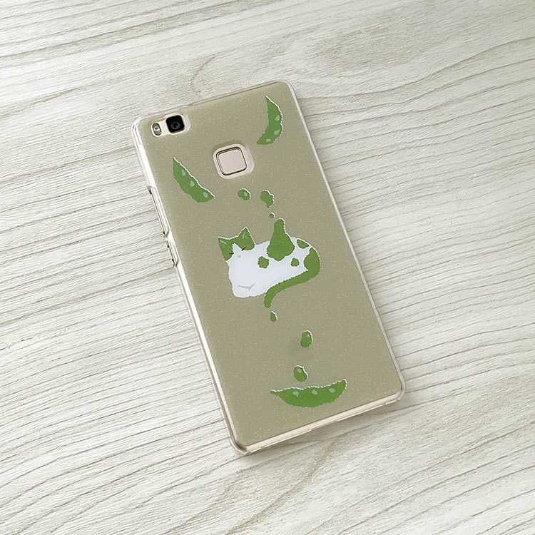 ずんだ猫 スマホケース