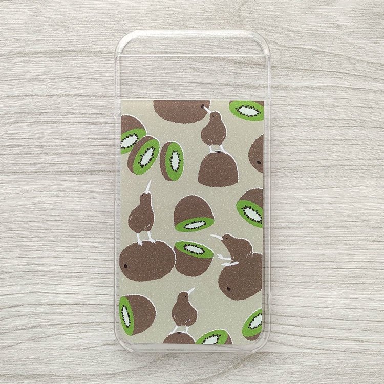 キウイとキーウィ スマホケース