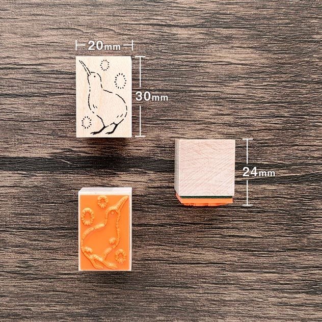 キーウィ ラバースタンプ