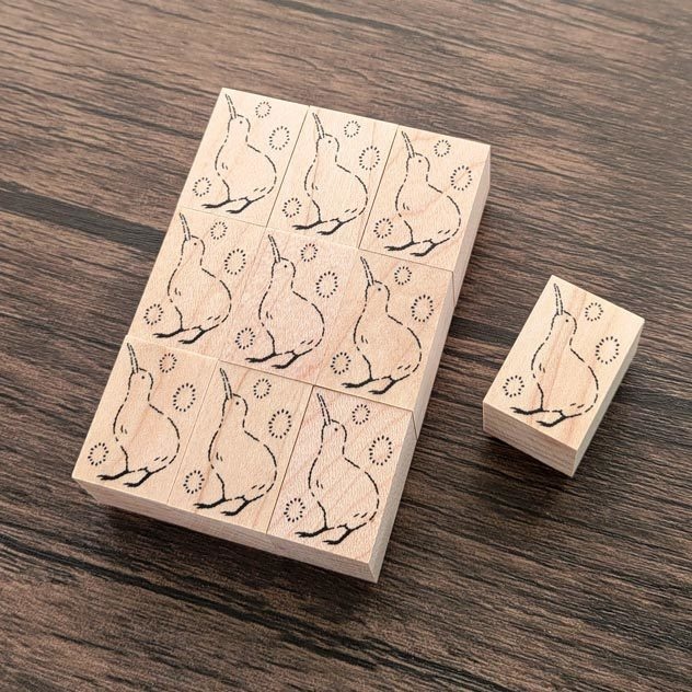 キーウィ ラバースタンプ