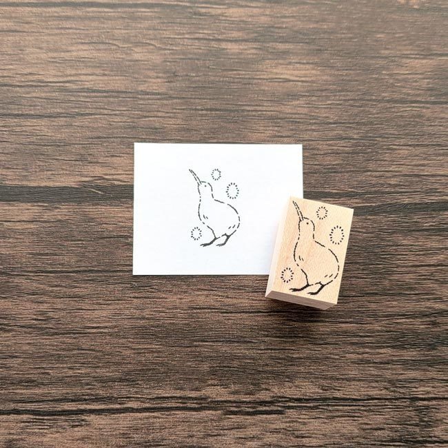 キーウィ ラバースタンプ