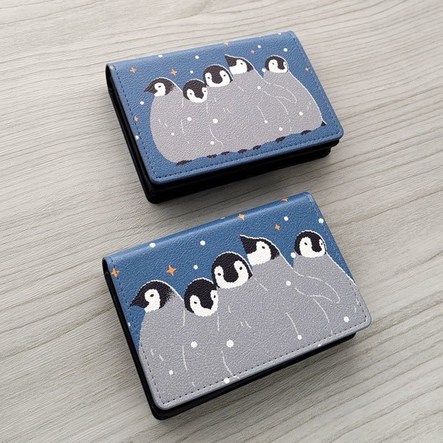 コウテイペンギン雛 クレイシ 名刺入れ