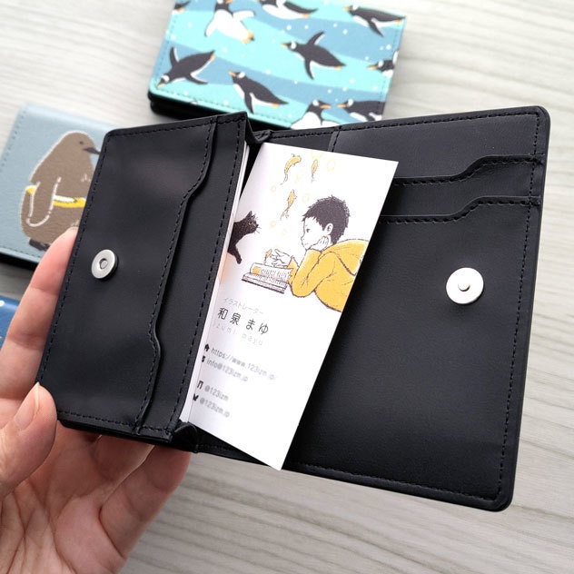 文具アデリーペンギン 名刺入れ