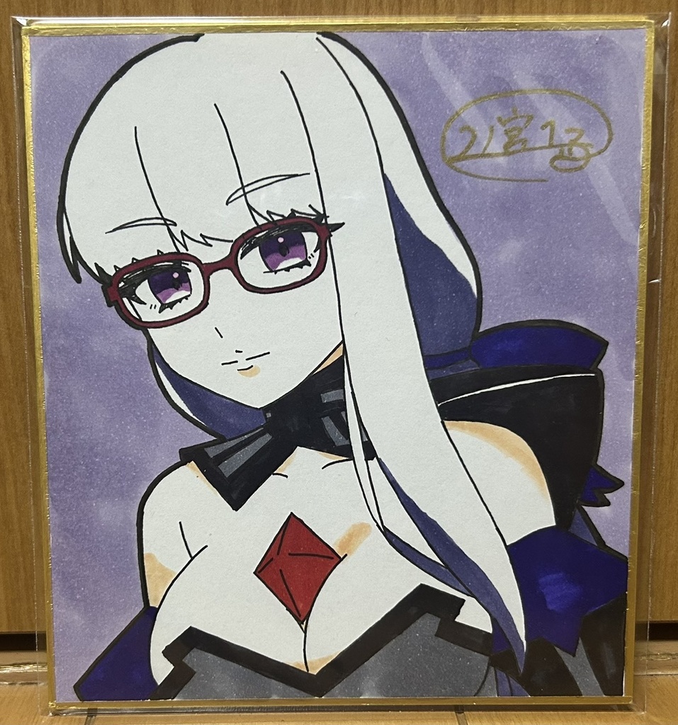 【FGO】手描きミニ色紙【全9種】