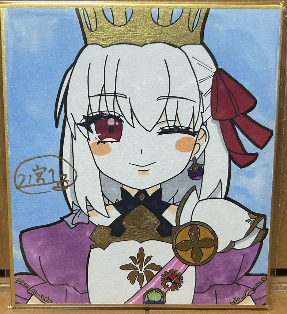 【FGO】手描きミニ色紙【全9種】