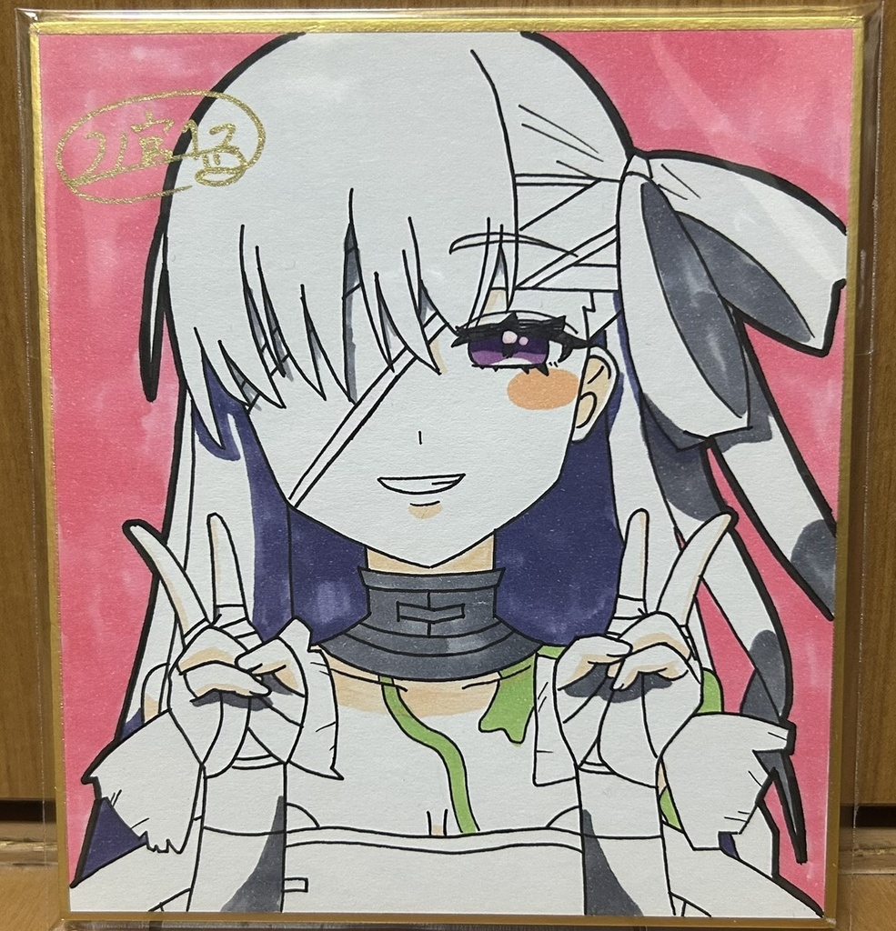 【FGO】手描きミニ色紙【全9種】