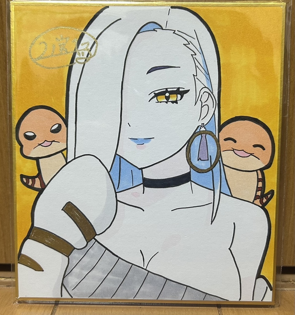 【FGO】手描きミニ色紙【全9種】