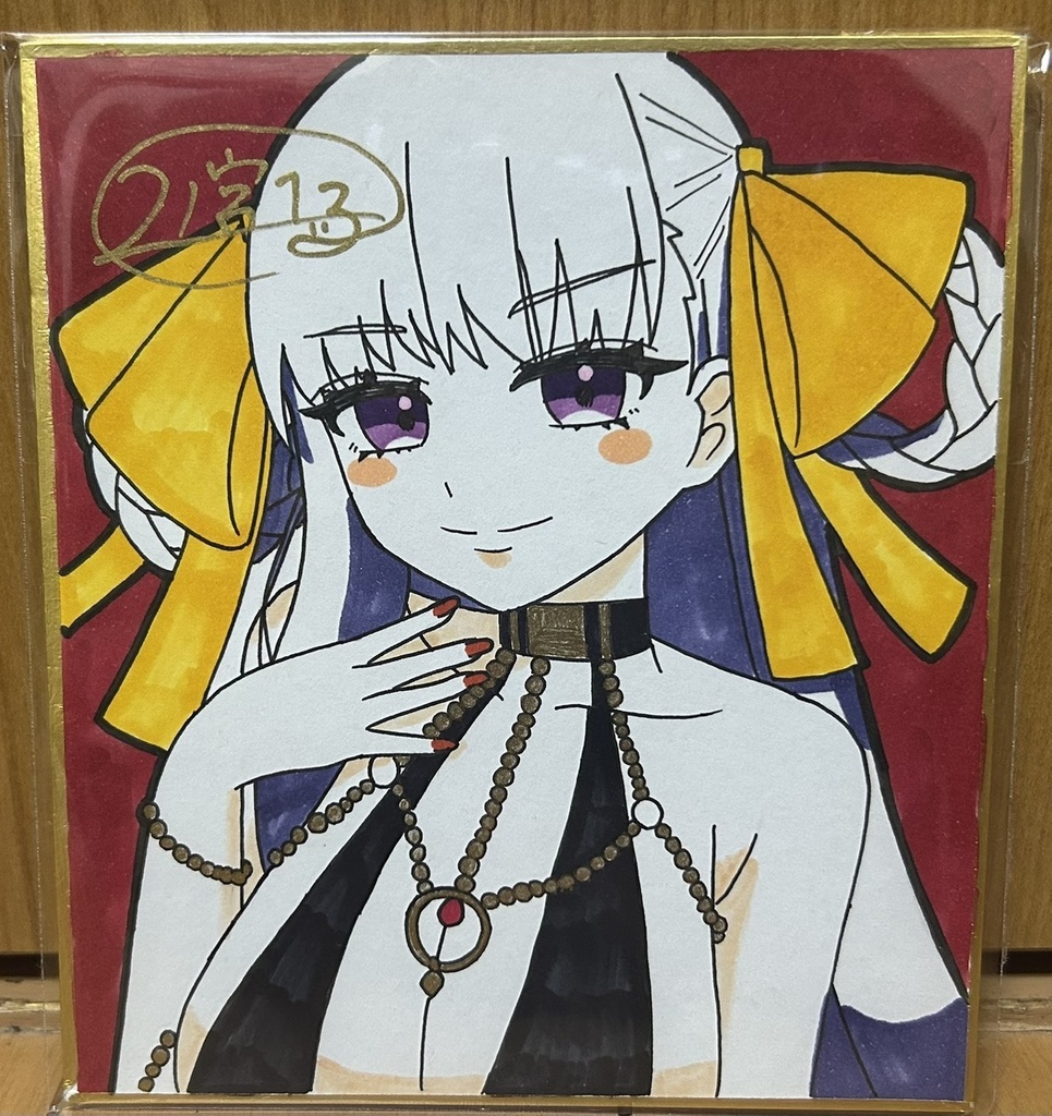 【FGO】手描きミニ色紙【全9種】