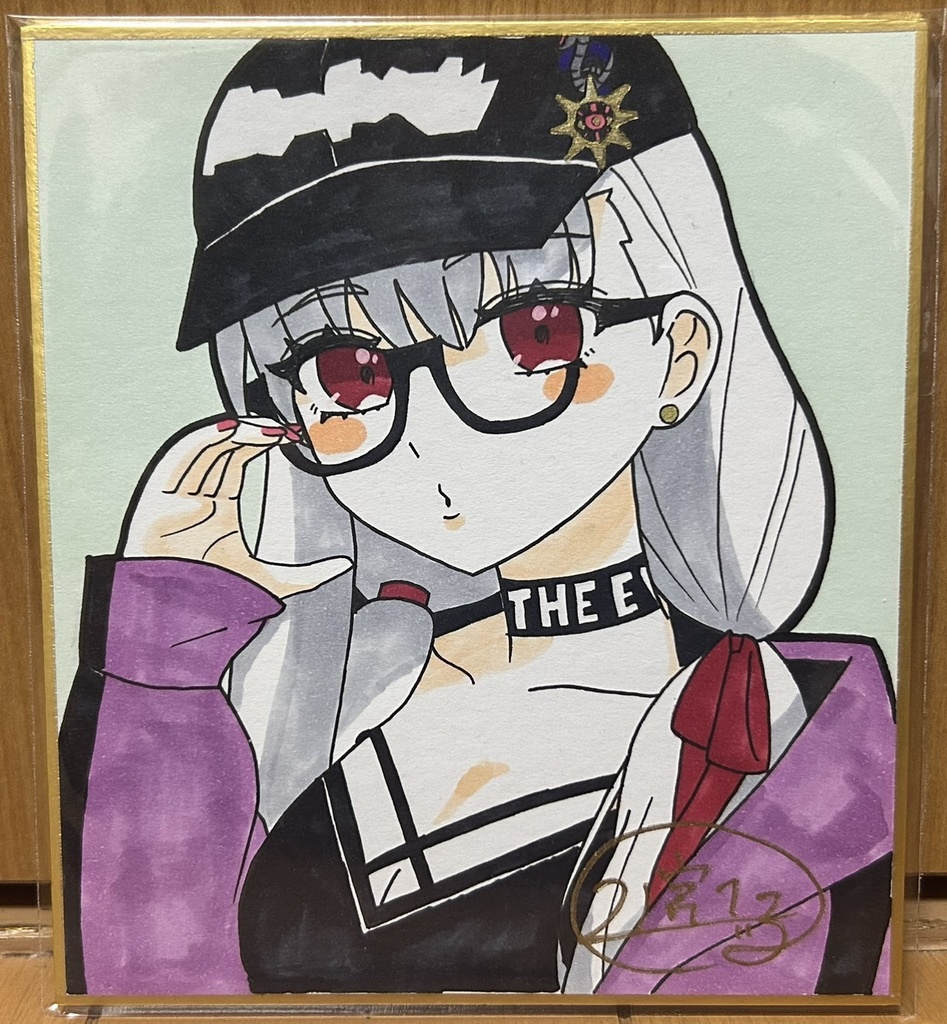 【FGO】手描きミニ色紙【全9種】