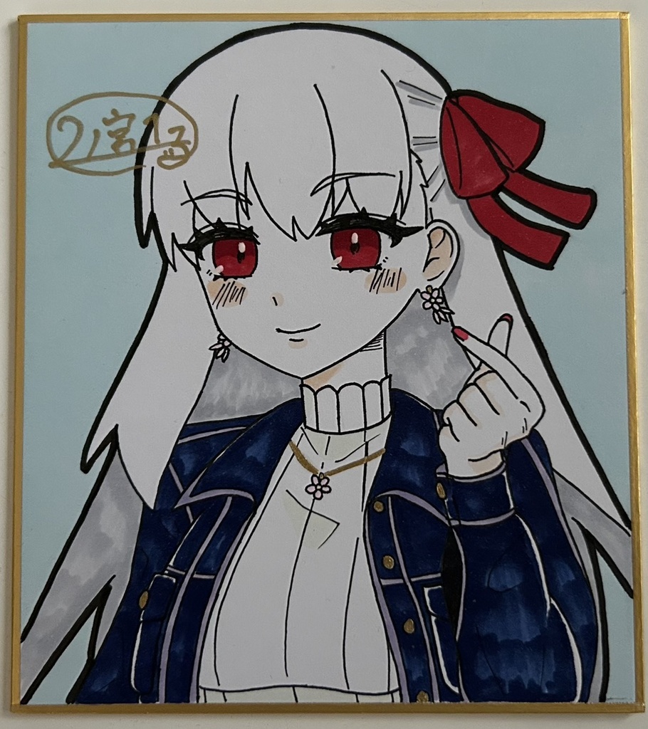 【FGO】手描きミニ色紙【全5種】