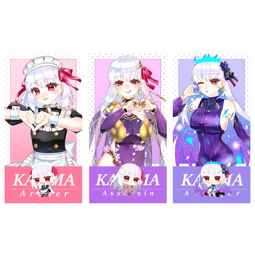 【FGO】カーマ チケット風アクリルカード