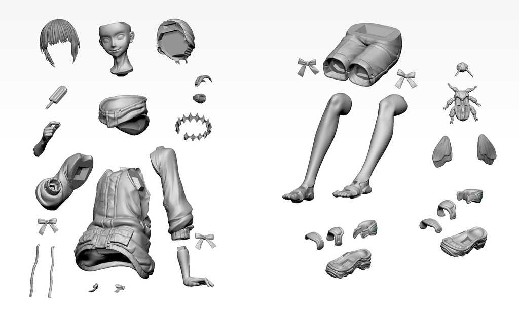 FGO オベロン 夏霊衣