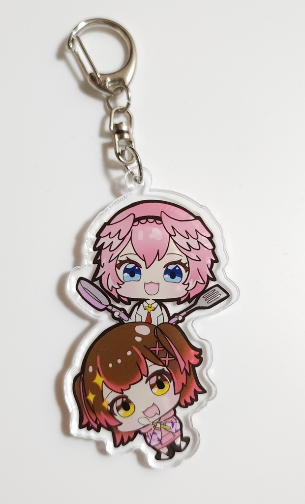 ※非公式※鷹嶺ルイ&ロボ子さんアクリルキーホルダー