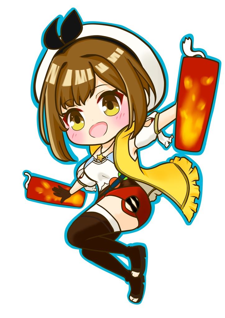 ※非公式※ライザ爆弾アクリルキーホルダー