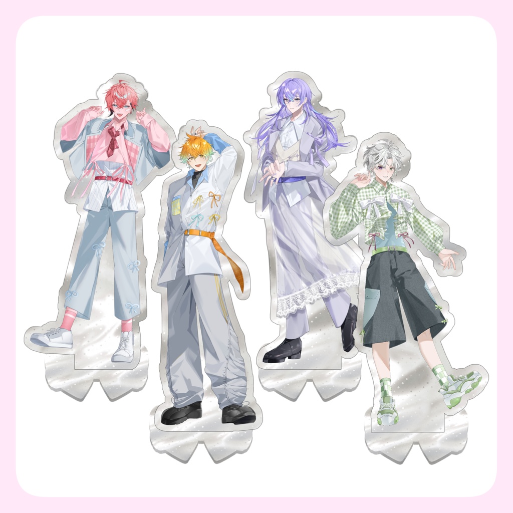 【非公式】Ribbon modea アクリルスタンド＆トレカセット