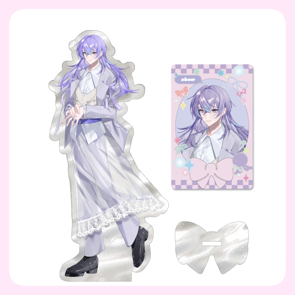【非公式】Ribbon modea アクリルスタンド&トレカセット