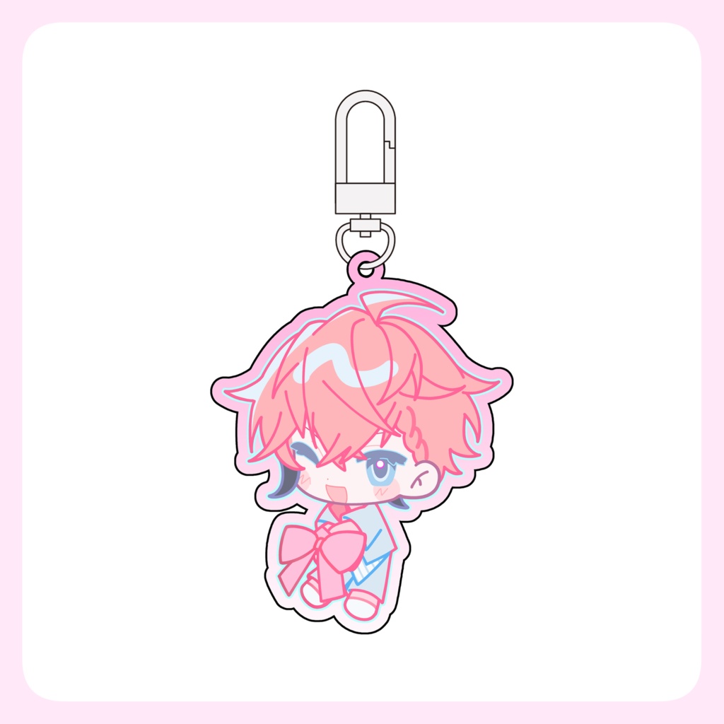 【非公式】Ribbon modea アクリルキーホルダー